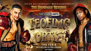 Teofimo Lopez vs Jamaine Ortiz Robbery [upl. by Albert117]