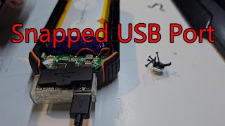 Cygnett Power bank USB port repair [upl. by Sillaw]