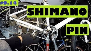 How to measure and install new chain Replace a directional Shimano HGX chain [upl. by Amory]