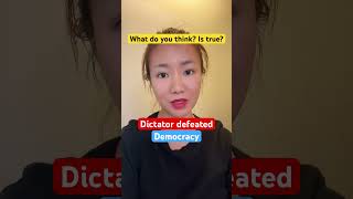 Dictator defeated Democracy dictator defeat democracy kamalaharris donaldtrump [upl. by Buell]