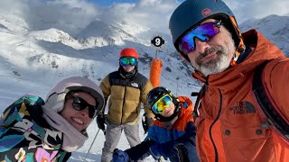 OrcieresMerlette Ski en Famille 2023 [upl. by Nashbar]