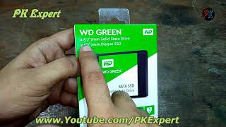 WD Green 240GB SSD  Unboxing of WD Green SSD 240GB  Best SSD for Low Budget in Hindi PK Expert [upl. by Mirth58]