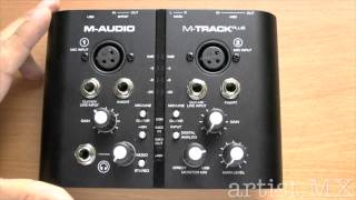 MAudio MTrack Plus  Reseña Luis Caballero [upl. by Concettina481]