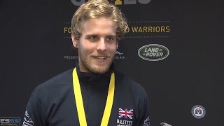 British Soldier Wins First Gold at Invictus Games 110914 [upl. by Broek]