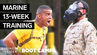 What New Marine Corps Recruits Go Through In Boot Camp  Boot Camp  Business Insider [upl. by Ivy680]