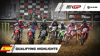 RAM Qualifying Highlights  MXGP of Spain 2024 MXGP Motocross [upl. by Emirac164]