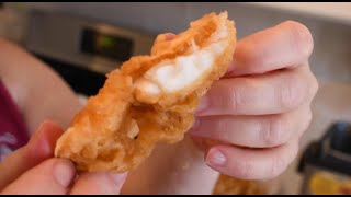 How to make light amp Crispy Fried Fish  Batter for Fish n Chips Recipe  Filmed on Caseys Birthday [upl. by Eilahtan]