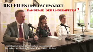 RKIFiles ungeschwärzt  Pandemie der Ungeimpften 2024 [upl. by Shandy]