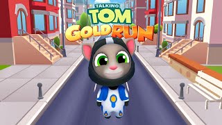 Talking Tom Gold Run Funny Fails  Random Unlock Astronaut Tom  Halloween Treats 2025 [upl. by Ruthi]