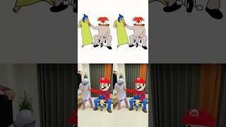 Envy vs Mario toy car battle insideout2 [upl. by Sirac]