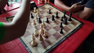 Family Fork  Blitz Chess 50  Jordan vs Ben [upl. by Pangaro]