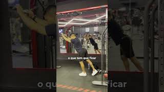 TRICEPS TESTA COM BARRA RETA APRENDA COMK EXECUTAR [upl. by Carlee]