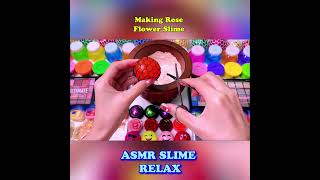 Satisfying Video How To Make Flower Rose Eyeshadow Slime ASMR satisfying asmr slime [upl. by Xerxes]