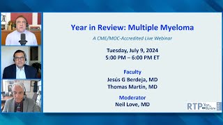 Clinical Investigator Perspectives The Most Relevant New Data Sets and Advances in Multiple Myeloma [upl. by Deloris]