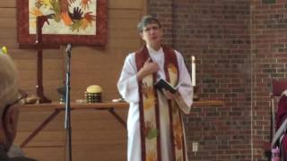 Rev Roberta Rominger Sunday Sermon October 2 2016 [upl. by Nariko]