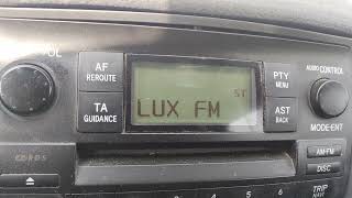 Lux FM received in Czech republic near Terezin [upl. by Toft]