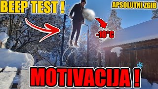 BEEP TEST APSOLUTNI ZGIB  Motivacioni video [upl. by Harifaz]