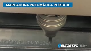 Marcadora Pneumática Portátil DOT6P  EUROSTEC [upl. by Sherry]