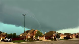 Dramatic Footage of the Tornado hit Elkhorn Omaha Nebraska  Tornado 2024 [upl. by Hsepid83]