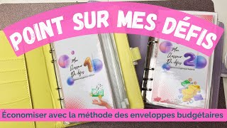 TOUS mes DÉFIS avec la MÉTHODE DES ENVELOPPES BUDGÉTAIRES 💌 [upl. by Selokcin673]