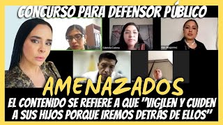 envivo EL CONCURSO DEFENSOR PUBLICO  LA VOZ DEL PUEBLO [upl. by Voletta931]