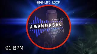 Highlife loop 91bpm nkwabodo type [upl. by Regdirb]