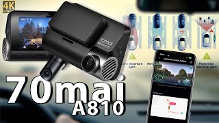 70mai A810  4K Dash Cam  This Has Everything [upl. by Clara97]