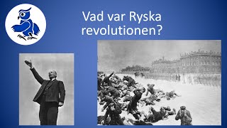 Vad var Ryska revolutionen Världskrig [upl. by Nesahc]