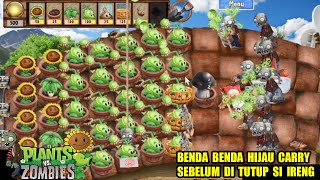 PLANTS VS ZOMBIES REAL LIFE EPISODE 27 BENDA ITU HIJAU [upl. by Surat646]