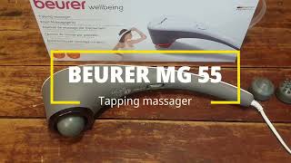 Beurer MG 55 Tapping Massager with an Infrared [upl. by Aicirt]