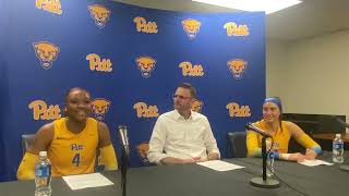 Pitt Volleyball Press Conference Following Win vs Duke [upl. by Etna292]