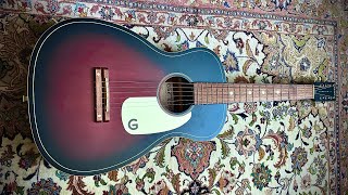 Gretsch G9500 Jim Dandy  Parlour Acoustic Guitar [upl. by Ladnik45]