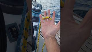 Come fare il nodo farfalla alpina sailing knots sailboat nodi tutorial boat vela shorts diy [upl. by Enitsirk979]