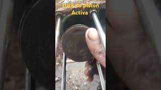 Stick to piston ActivaActiva engen rebuildengine rebuildingengine rebuildbkmshortsbkm [upl. by Feilak]