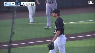 Balboni Jr strikes out final batter of nohitter  MiLB Highlights [upl. by Alhahs]