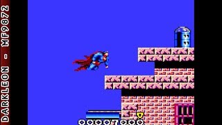 Game Gear  Superman  The Man of Steel © 1993 Virgin Interactive  Gameplay [upl. by Hootman]