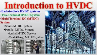 Introduction to High Voltage Direct Current  HVDC Back to Back  Multi Terminal DC System MTDC [upl. by Pegma]