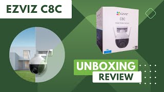 EZVIZ C8C SMART HOME CAMERA WITH AI HUMAN POWER DETECTION UNBOXING and REVIEW [upl. by Luigino]