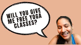 Should you offer Yoga classes for FREE [upl. by Dail]