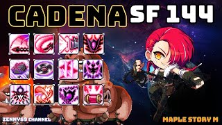 MapleStory M  Cadena ผู้ใช้ ChainCombo สุดแกร่ง with SF 144 [upl. by Lorene]