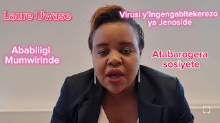 Laure Uwase ni Virus y’Ingengabitekerezo ya Jenoside Ababiligi bamugendere kure atabaroga [upl. by Anuahs]