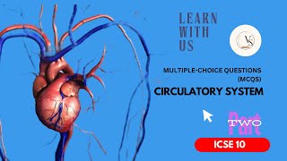 ICSE Class 10 Biology  Circulatory System  Multiple Choice Questions MCQs  Part 2 [upl. by Harmonie100]