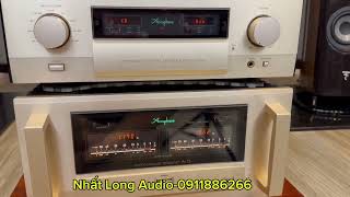 Combo Power Accuphase A75 ClassA  Pre C2810 amp Đầu CD DP430 ampLoa Focal Sopra No2 [upl. by Ansilma]