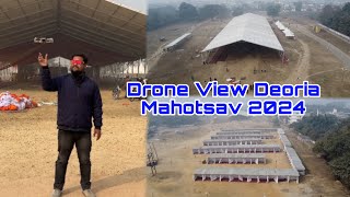 Drone View Deoria Mahotsav 2024 [upl. by Labina]