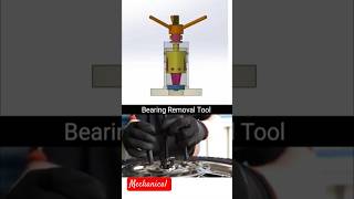 Bearing Removal TooL  Automobile toolautomobile mechanical reels shorts mechanism 3danimatio [upl. by Aidul20]