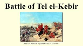 Battle of Tel elKebir [upl. by Dominica40]