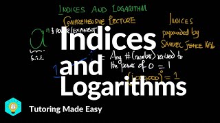 MATHEMATICS  Indices amp Logarithm  Lecture  maths [upl. by Ymmor]