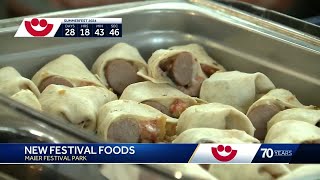 Summerfest announces new food and beverages for this years Big Gig [upl. by Einhpets]