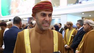 ITB Berlin 2024 Sheikh Ayman bin Ahmed Al Hosni CEO Oman Airports [upl. by Hoenack]