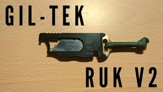 Gil Tek RUK V2  Best EDC Utility Knife [upl. by Joya157]